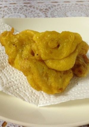 かぼちゃの天ぷら☆衣もかぼちゃ-レシピのメイン写真