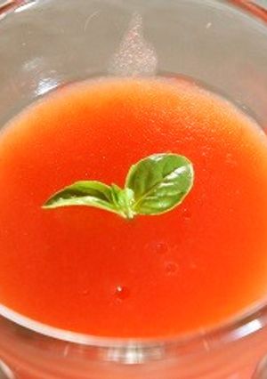 カフェ考案♪爽やかトマトゼリー-レシピのメイン写真