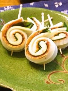 ○ちくわ大葉梅チーズ○-レシピのメイン写真