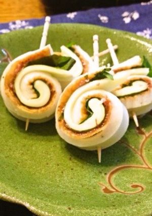 ○ちくわ大葉梅チーズ○-レシピのメイン写真