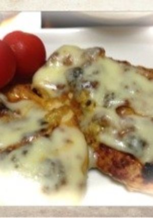 鶏胸肉のカレーチーズ焼き-レシピのメイン写真