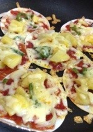餃子の皮で簡単ピザ-レシピのメイン写真