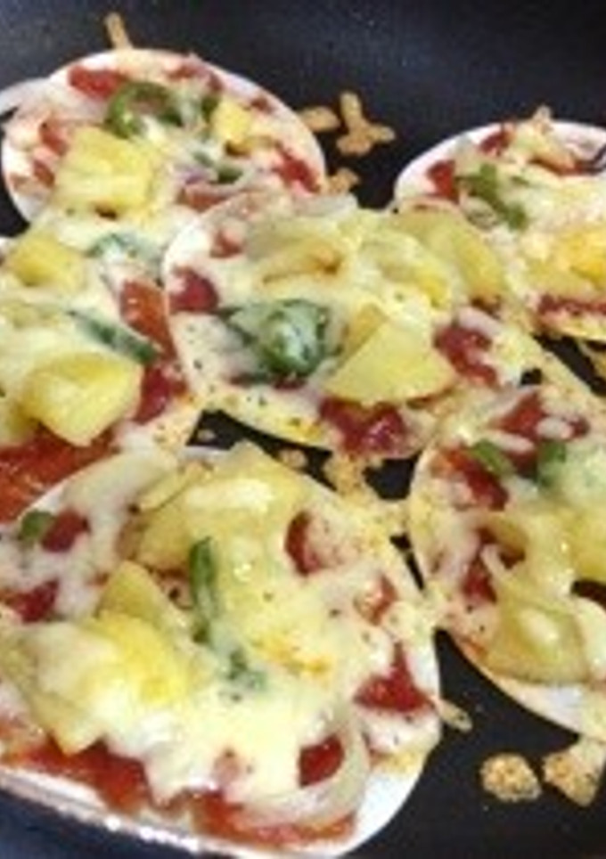 餃子の皮で簡単ピザ-レシピのメイン写真