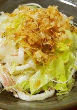 サラダうどん-レシピのメイン写真
