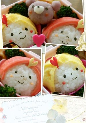 簡単.。.:*♡ 女の子 キャラ弁-レシピのメイン写真