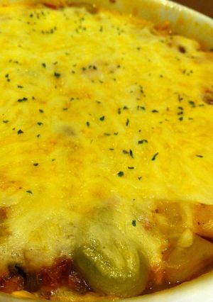 ナスと鶏肉の簡単グラタン-レシピのメイン写真