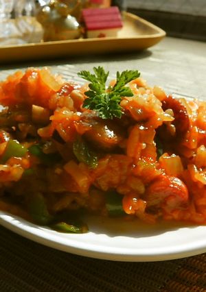 ケチャッピーで簡単！ナポリタンライス♬-レシピのメイン写真