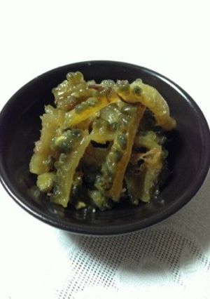 ゴーヤの佃煮-レシピのメイン写真