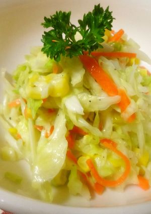 やさしい味のコールスローサラダ♪-レシピのメイン写真