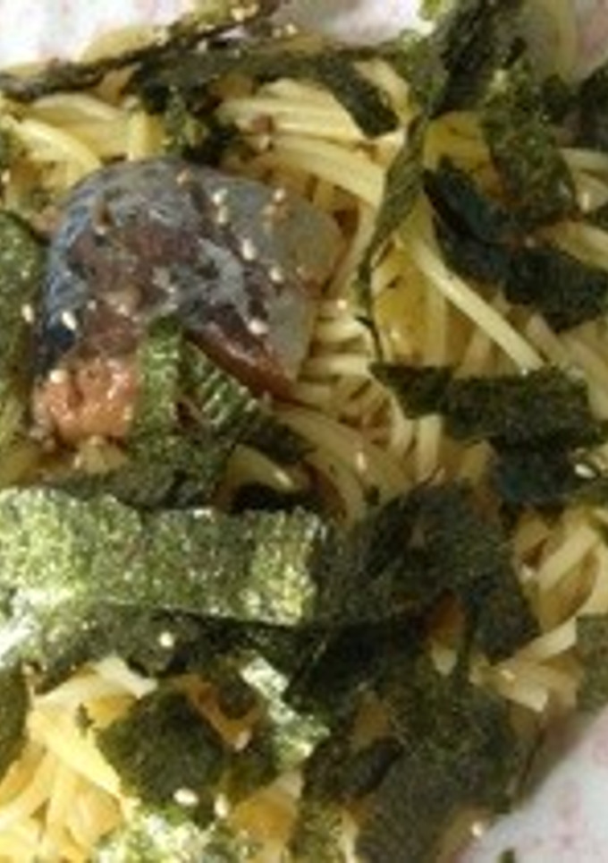 簡単！和えるだけの和風さばパスタ-レシピのメイン写真