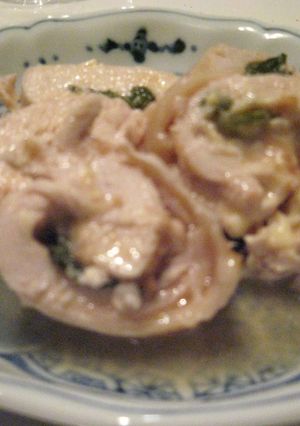 鶏胸の梅チーズロール-レシピのメイン写真