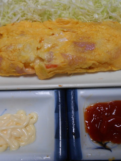 残ったポテトサラダを入れた卵焼き-レシピのメイン写真