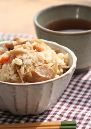 （写真有）照りが命！ 多めに炊いてね　かしわ飯-レシピのメイン写真