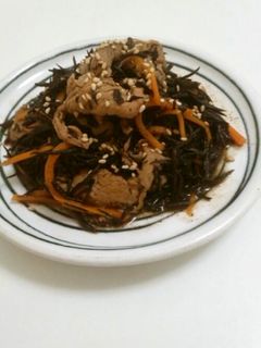 ひじきと豚肉の中華炒め-レシピのメイン写真