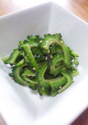 ゴーヤのナムル☆苦くない⁉︎おつまみにも-レシピのメイン写真