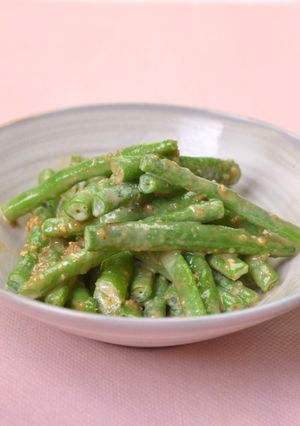 インゲンのごまマヨ和え-レシピのメイン写真