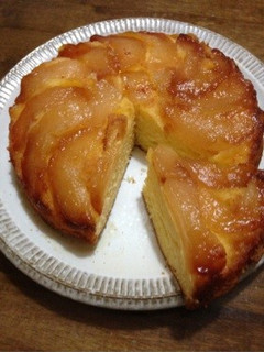 とっても簡単♪梨のケーキ♡-レシピのメイン写真