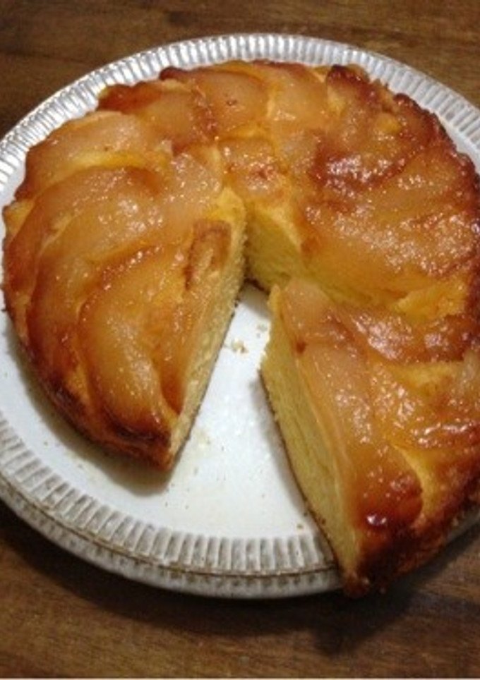 とっても簡単♪梨のケーキ♡-レシピのメイン写真