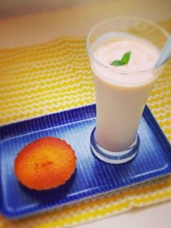 桃ラッシー-レシピのメイン写真