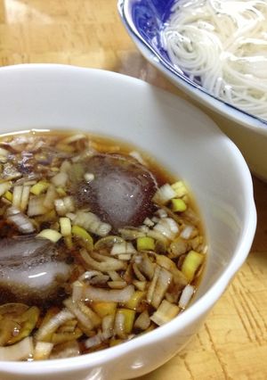 レモンでさっぱり。そうめんのつけ汁。つゆ-レシピのメイン写真