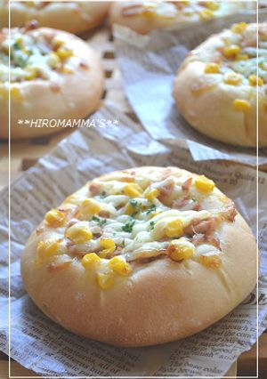 ツナマヨコーンパン-レシピのメイン写真