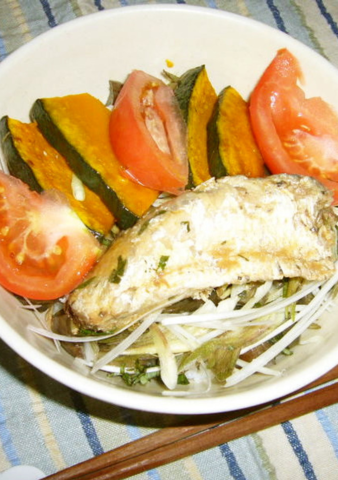 超簡単のっけ丼☆魚缶詰使用☆-レシピのメイン写真