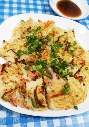 ★カリッうま～！そうめんチヂミ★-レシピのメイン写真