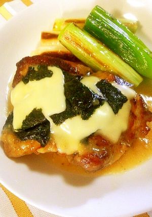 鶏肉の味噌ソテー☆海苔チーズ-レシピのメイン写真