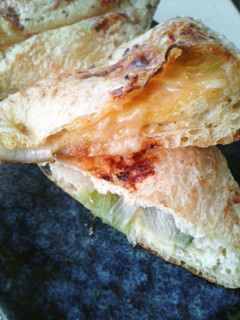 お手軽ねぎ味噌チーズ揚げ焼き-レシピのメイン写真