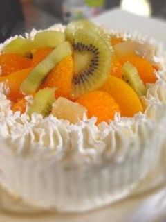 超簡単!トースターでデコレーションケーキ-レシピのメイン写真