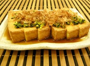 絹厚揚げのフワカリ焼き♪にんにくネギダレ-レシピのメイン写真