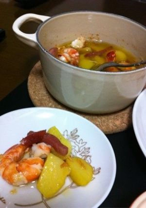 じゃが海老アヒージョ-レシピのメイン写真