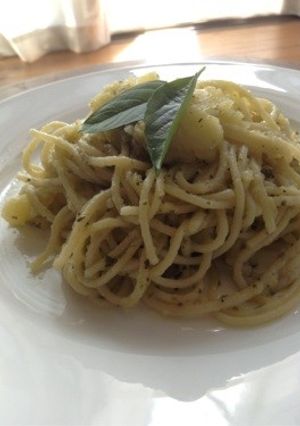 ジェノベーゼとジャガイモのパスタ-レシピのメイン写真