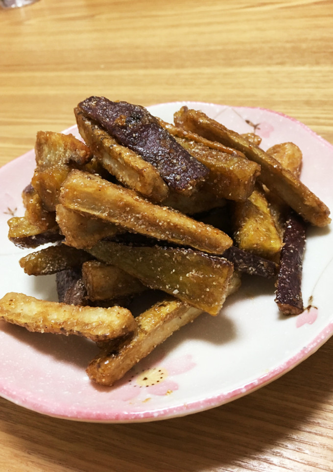 ごぼうとさつまいもの甘辛からめ-レシピのメイン写真
