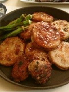 蓮根大好き♡挟み焼き-レシピのメイン写真
