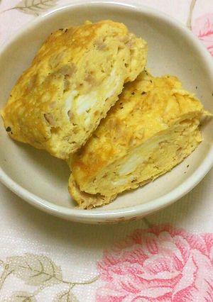 卵ひとつで♡ツナ卵焼き-レシピのメイン写真