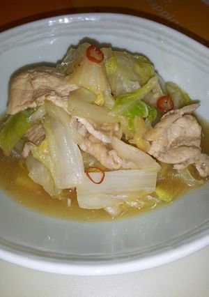 白菜と豚肉のうま煮-レシピのメイン写真