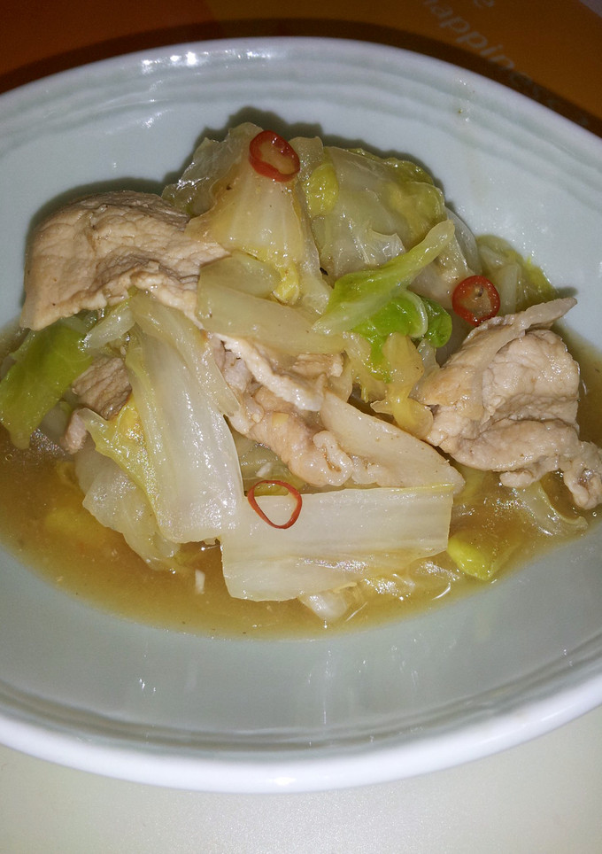 白菜と豚肉のうま煮-レシピのメイン写真