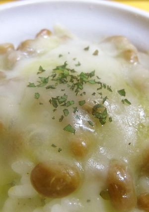 五分でごはん☆納豆ドリア-レシピのメイン写真