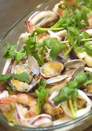 炊飯器で作るパエリア風ご飯-レシピのメイン写真