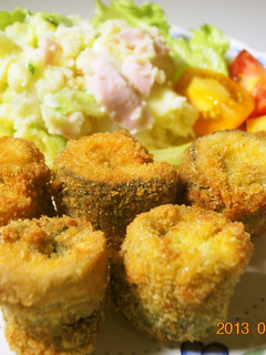おいし~ぃ♪ 秋刀魚梅しそ ロール-レシピのメイン写真