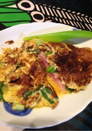 納豆オムレツ-レシピのメイン写真