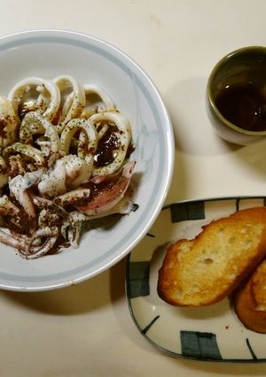 いかの冷製いか肝ソースがけ-レシピのメイン写真