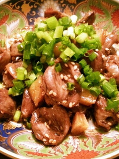 鶏ハツの甘辛煮-レシピのメイン写真