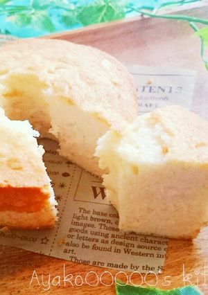 卵白救済♪ふわふわエンゼルフードケーキ-レシピのメイン写真