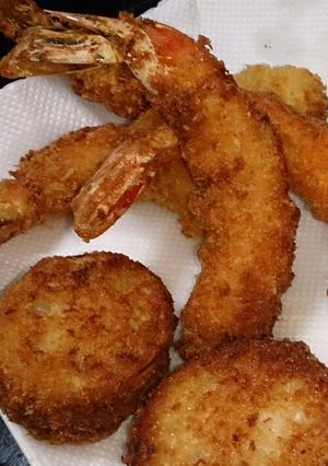 余った餃子の具で蓮根挟みフライ-レシピのメイン写真