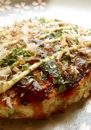 低糖質＊ お好み焼き of 厚揚げ-レシピのメイン写真