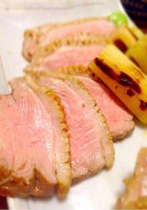 日本酒のお供に！合鴨のたたき-レシピのメイン写真