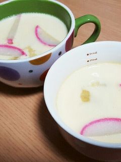 鶏ガラスープの素で、簡単茶碗蒸し♥-レシピのメイン写真