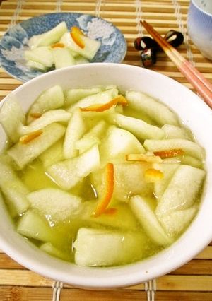 冬瓜の昆布茶&マーマレードサラダ-レシピのメイン写真